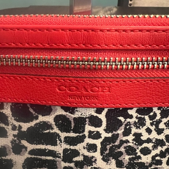 Coach Legacy Ocelot Wristlet Wallet - Picture 3 of 6